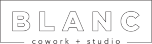 Blanc Cowork and Studio logo